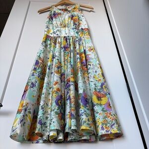 Randy Collection Toronto Vintage Floral A-Line Halter Dress | Summer